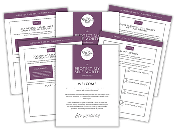 Well Soul Coach Mockups 1080 x 1080 px psw worksheets tp